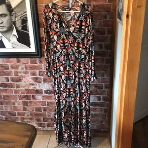 Boho Maxi dress ECI New York size M